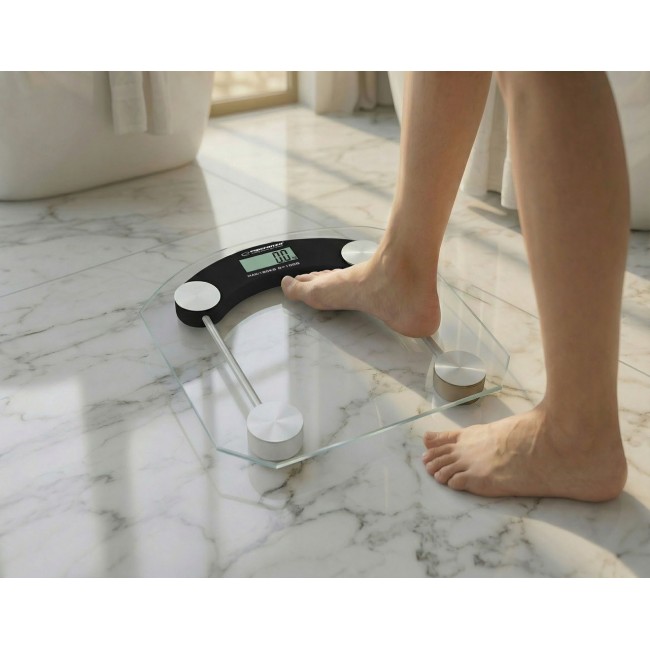 Esperanza EBS008K personal scale Electronic personal scale Rectangle Black