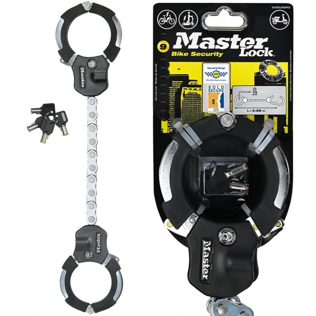 MASTER LOCK 8290EURDPRO Black 550 mm Ring lock