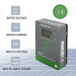 Qoltec Solarny regulator adowania MPPT z czujnikiem temperatury 10A |12V / 24V | LCD | 2 x USB | Bluetooth | APP | GEL | LiFePO4