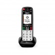 Gigaset EASY 500HX Analog/DECT telephone Caller ID Black, Silver