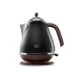 De Longhi KBOV 2001.BK electric kettle 1.7 L 2000 W Black, Brown