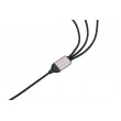 TROIKA DREIZACK PRO USB cable 1.2 m USB C USB C/Micro USB-A/Lightning 100 W Black, Grey