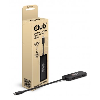 CLUB3D USB-C to Triple HDMI 
