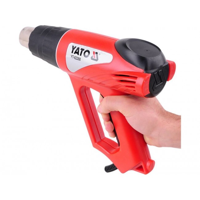 Yato YT-82288 heat gun Hot air gun 500 l/min 550 C 2000 W Black, Red Yato YT-82288 heat gun Hot air gun 500 l/min 550 C 2000 W Black, Red