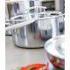 Demeyere INDUSTRY 5 40850-669-0 saucepan 5.2L Round Silver Demeyere INDUSTRY 5 40850-669-0 saucepan 5.2L Round Silver