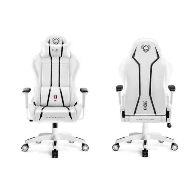 Diablo X-ONE 2.0 Normal gaming chair white and black