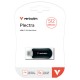 Verbatim Plectra USB-C Flash Drive Black 512GB Verbatim Plectra USB-C Flash Drive Black 512GB