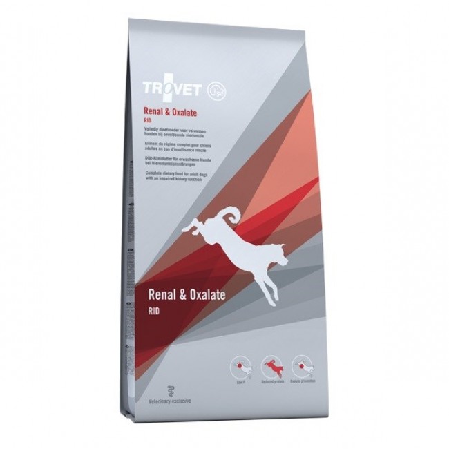 TROVET Renal & Oxalate RID - dry dog food - 3kg TROVET Renal & Oxalate RID - dry dog food - 3kg