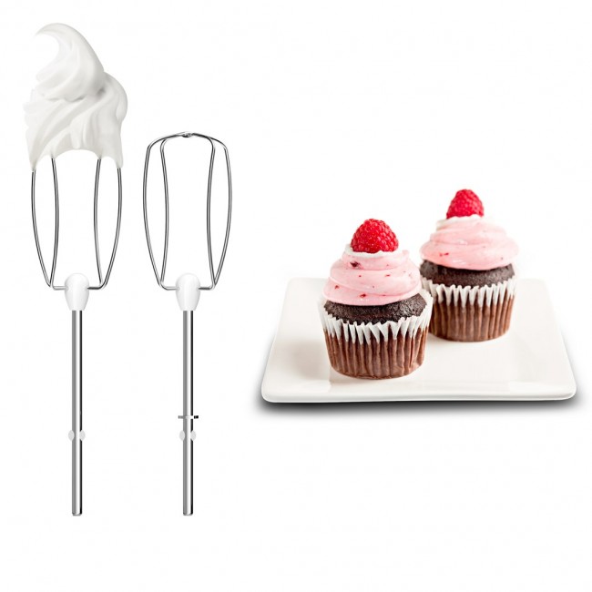 Tefal Prep'Mix+ HT4611 Hand mixer 500 W White Tefal Prep'Mix+ HT4611 Hand mixer 500 W White