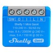 SHELLY 1 Mini Gen4 Smart switch 1P Blue