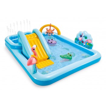 Inflatable Jungle Playground 244x198x71cm 57161NP INTEX