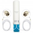 Qoltec 57044 4G LTE DUAL antenna | 5dBi | omnidirectional | outdoor