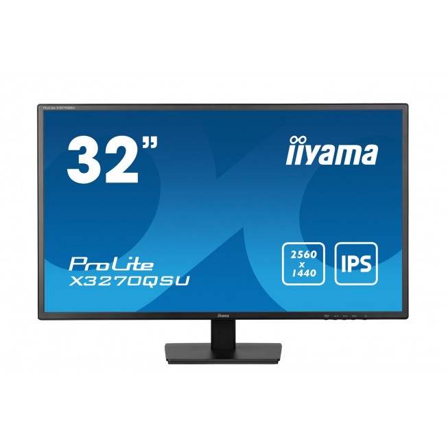 iiyama ProLite X3270QSU-B1 computer monitor 81.3 cm (32 iiyama ProLite X3270QSU-B1 computer monitor 81.3 cm (32