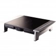 Fellowes Computer Monitor Stand with 5 Height Adjustments - Office Suites Monitor Riser with Storage Tray - Ergonomic Adjustable Monitor Stand for Computers - Max Weight 36KG/Max Size 28