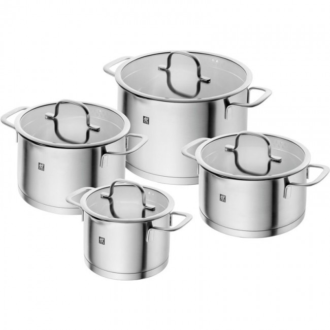 Set of 4 Zwilling TrueFlow Pots