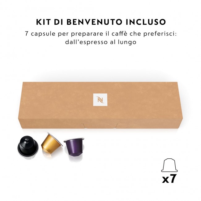 Krups Nespresso XN1005K coffee maker Semi-auto Espresso machine 0.7 L