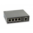 LevelOne 5-Port Gigabit PoE Switch, 802.3at/af PoE, 4 PoE Outputs, 60W