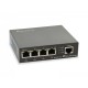 LevelOne 5-Port Gigabit PoE Switch, 802.3at/af PoE, 4 PoE Outputs, 60W LevelOne 5-Port Gigabit PoE Switch, 802.3at/af PoE, 4 PoE Outputs, 60W