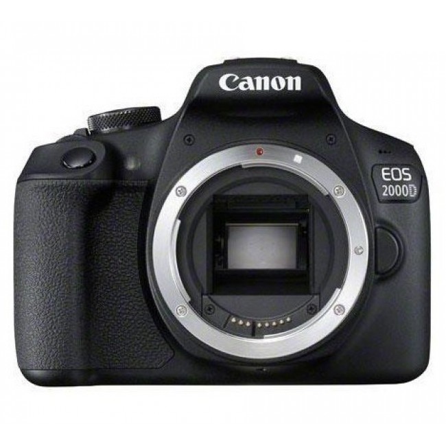 Canon EOS 2000D + EF-S 18-55mm f/3.5-5.6 III SLR Camera Kit 24.1 MP CMOS 6000 x 4000 pixels Black Canon EOS 2000D + EF-S 18-55mm f/3.5-5.6 III SLR Camera Kit 24.1 MP CMOS 6000 x 4000 pixels Black