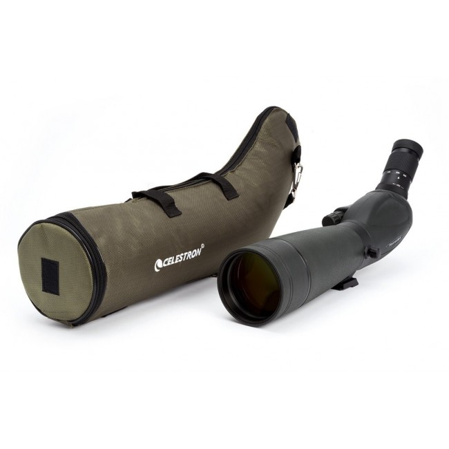 Celestron TrailSeeker 80-45 Degree spotting scope 60x BaK-4 Black
