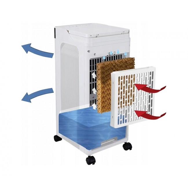 HONEYWELL Portable Air Cooler CS077XE, White