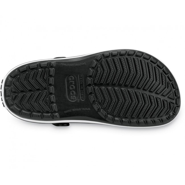 Crocs Crocband Clogs Unisex Black, White