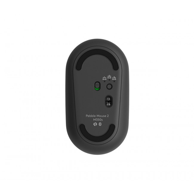 Logitech Pebble 2 M350s mouse Travel Ambidextrous RF Wireless + Bluetooth Optical 4000 DPI