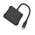 HUB USB Fixed Quadri 2x USB-C 1x HDMI + 2x USB-A 2.0 3.2 Gen2 3.1 Gen1 (FIXHU-QR-BK)