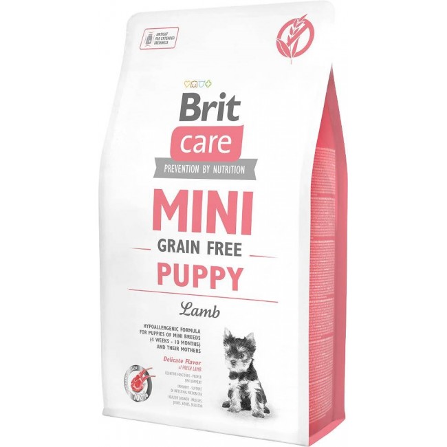 BRIT Care Mini Grain-Free Puppy Lamb - dry dog food - 7 kg