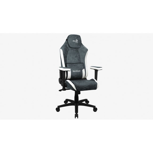 Aerocool Crown AeroSuede Universal gaming chair Padded seat Blue, Steel