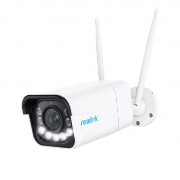 Reolink W430 - 4K Outdoor Camera, Next-Gen Wi-Fi 6, 5X Optical Zoom, Person/Vehicle/Animal Detection, Color Night Vision