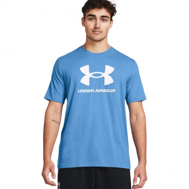 Under Armour Sportstyle Logo Men's T-Shirt Blue 1382911 444 M Under Armour Sportstyle Logo Men's T-Shirt Blue 1382911 444 M