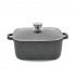 Maestro MR-2828 Pot with lid 28 cm 8 l Black