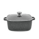 Maestro MR-2828 Pot with lid 28 cm 8 l Black Maestro MR-2828 Pot with lid 28 cm 8 l Black