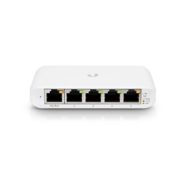Ubiquiti UniFi Switch Flex Mini (3-pack) Managed Gigabit Ethernet (10/100/1000) Power over Ethernet (PoE) White Ubiquiti UniFi Switch Flex Mini (3-pack) Managed Gigabit Ethernet (10/100/1000) Power over Ethernet (PoE) White