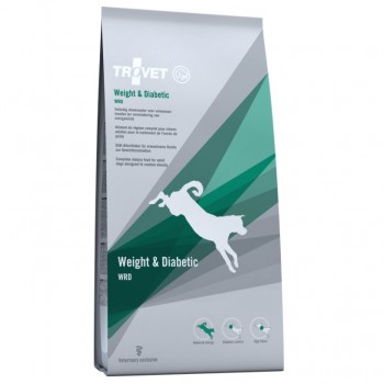 TROVET Weight & Diabetic WRD Chicken - dry dog food - 3kg