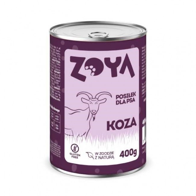 ZOYA Goat - wet dog food - 400g