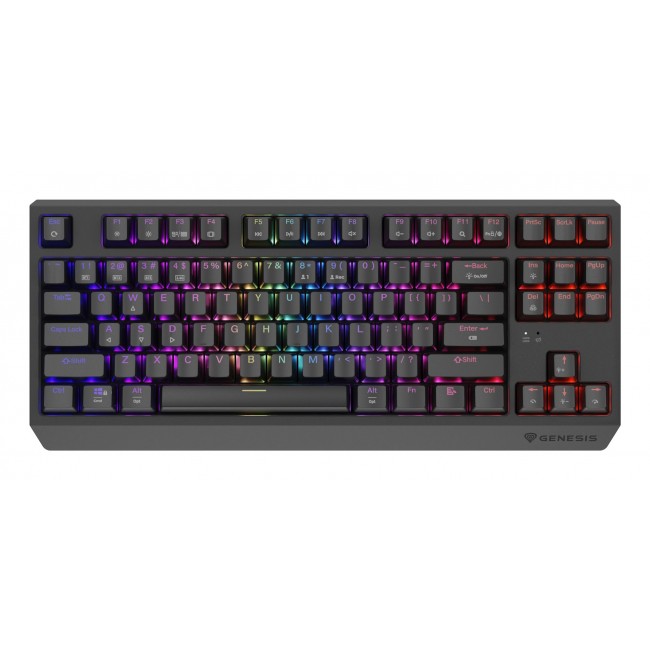 GENESIS Thor 230 TKL keyboard Gaming USB + RF Wireless + Bluetooth QWERTY US English Black