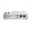 R DECaster Duo White Podcast production studio Music production station, white R DECaster Duo White Podcast production studio Music production station, white