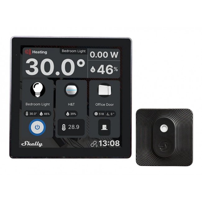 Shelly SHELLY_WD_HT_BUNDLE_S smart home central control unit Wireless Black Shelly SHELLY_WD_HT_BUNDLE_S smart home central control unit Wireless Black