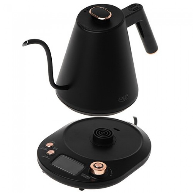 Adler AD 1349 Electric kettle with long spout 1.0L Black Adler AD 1349 Electric kettle with long spout 1.0L Black