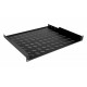 Equip Fixed Shelf 19', 1U, 600MM, Black