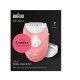 BRAUN Silk- pil 3 SE3-277 Epilator, White and Pink