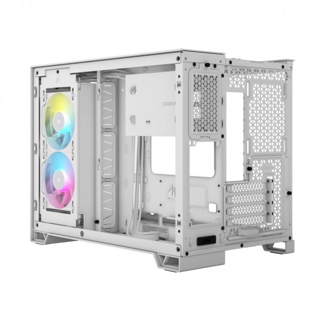 Corsair 2500X RGB Micro Tower White