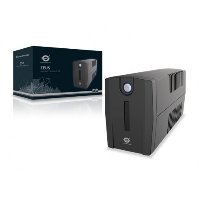 Conceptronic ZEUS 850VA 480W UPS, IEC socket