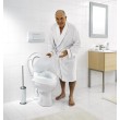 RIDDER A0071001 toilet seat Hard toilet seat Polypropylene (PP) White RIDDER A0071001 toilet seat Hard toilet seat Polypropylene (PP) White