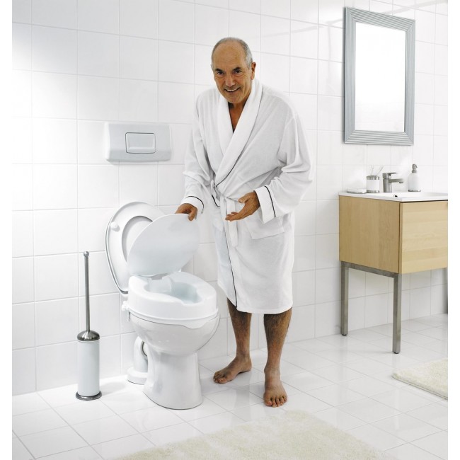 RIDDER A0071001 toilet seat Hard toilet seat Polypropylene (PP) White RIDDER A0071001 toilet seat Hard toilet seat Polypropylene (PP) White