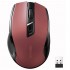 Ugreen MU006 wireless optical mouse USB 2.4 GHz / Bluetooth 5.0 4000 DPI red