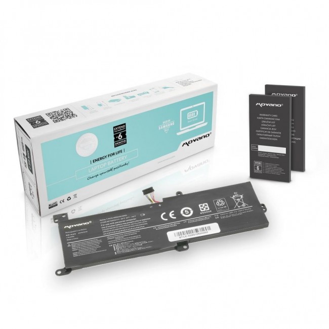 Bateria Movano do notebooka Lenovo IdeaPad 320, L16L2PB2 (7.4V-7.6V) (4100 mAh)