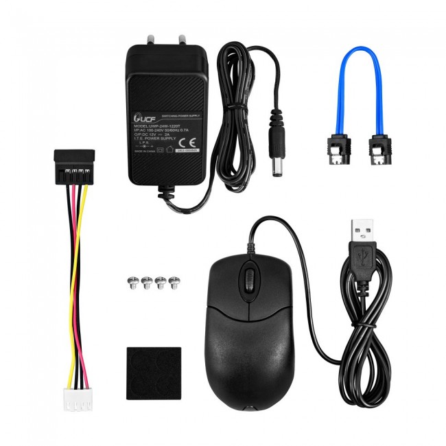 BCS BCS-P-NVR1601-4K(3) network video recorder 1U Black BCS BCS-P-NVR1601-4K(3) network video recorder 1U Black